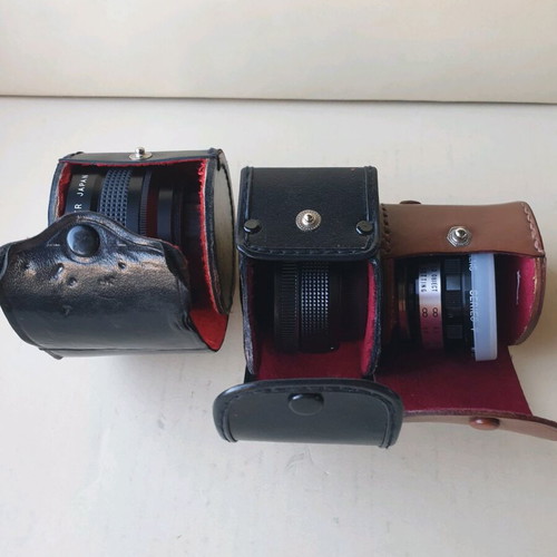 Itorex Macrowider, Auto Tele Converter 2X and Kaligar retro photo lens set