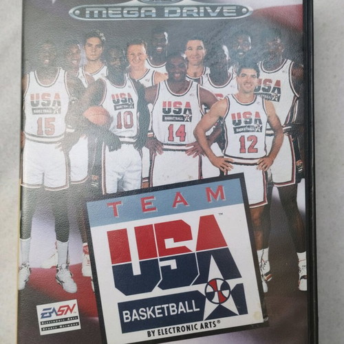 Team USA Basketball Sega Genesis like new complete