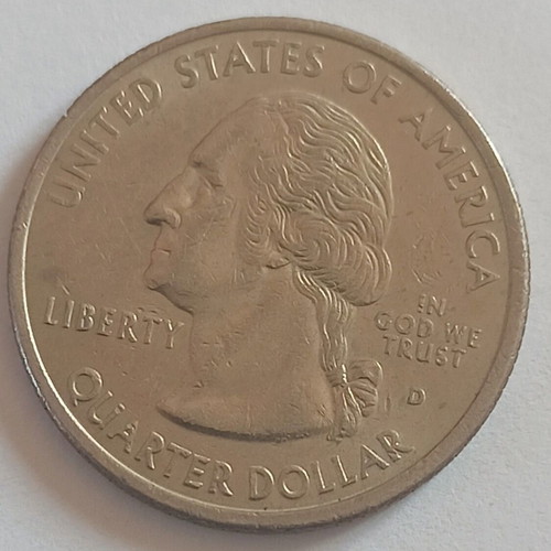 USA 25 cents quarter 1999 used