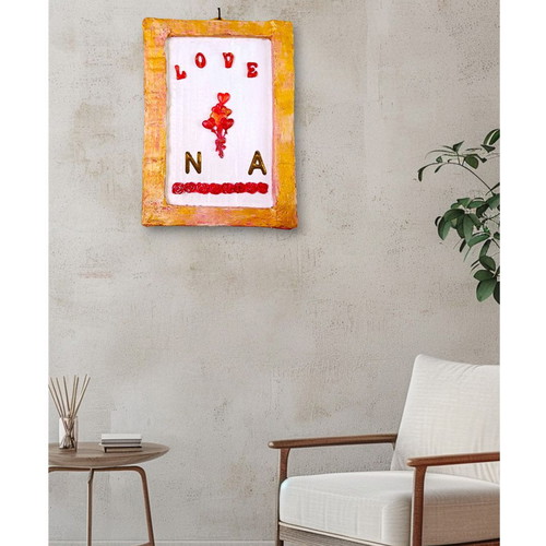 Valentine's Day gift handmade frame or tabletop decoration new