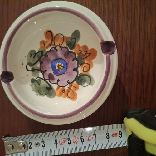 Handmade decorative ashtray like new