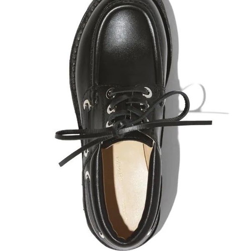 Proenza Schouler Moc lace-up shoes new, black