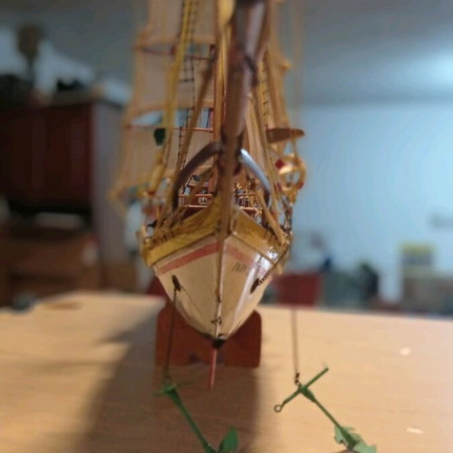 Handmade ship used 1m by 65cm