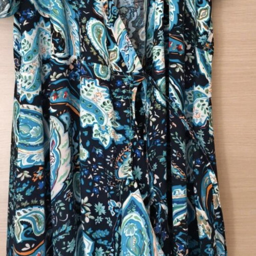 Dress SheX summer wrap dress made in Greece like new, colorful