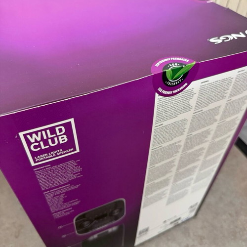 Portable Bluetooth Speaker 80W with Party Lights new