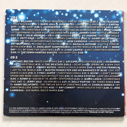 The Best Christmas Songs CD used, 2 discs