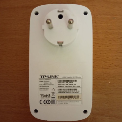 TP-Link AC powerline WiFi router