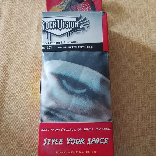 Slayer textile flag new in box