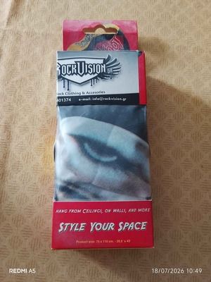 Slayer textile flag new in box