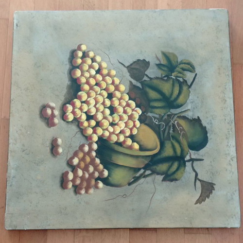 Painting with Grapes Ideal for Wine Spaces