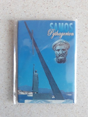 Samos magnet like new, size 5x7 cm