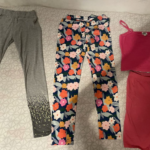 Zara girls' leggings set of 4, age 10
