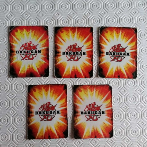 Bakugan Ability Cards used