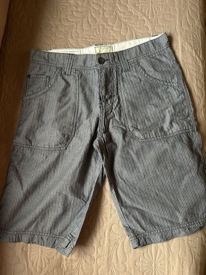 Esprit men's striped cotton bermuda shorts like new W29