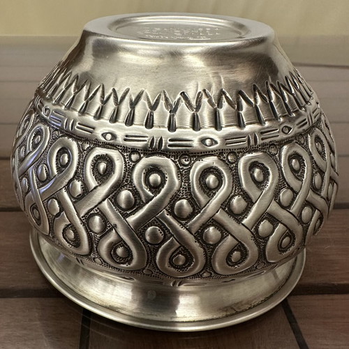 Silver Bowl 925 with Ancient Greek Motifs like new