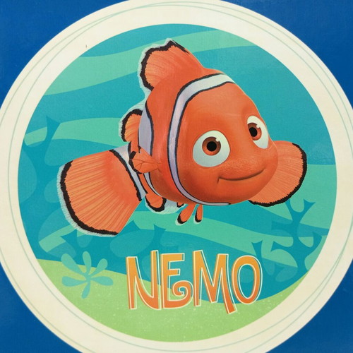 Nemo Disney Pixar vintage school folders, pack of 2
