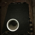 Saab with amplifier and box like new