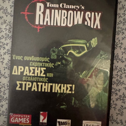 Tom Clancy Rainbow Six PC game new