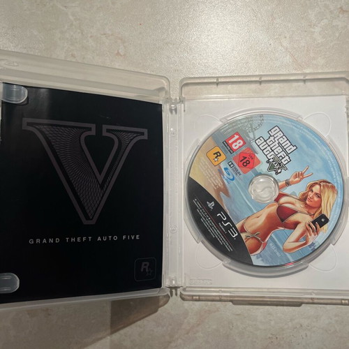 GTA V PlayStation 3 with manual like new