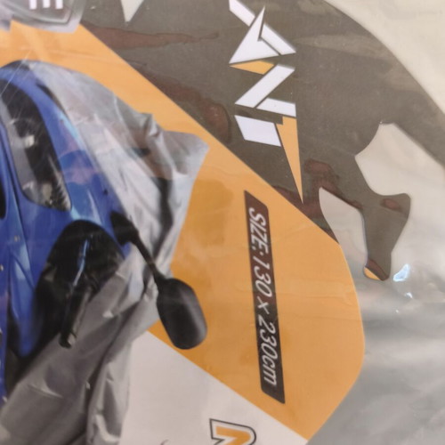 Motorcycle engine protection hood large new
