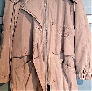 Παλτό 90s Micro Rudolf Scherer - Μπεζ (Vintage 90s Micro Wintercoat Rudolf Scherer, beige)