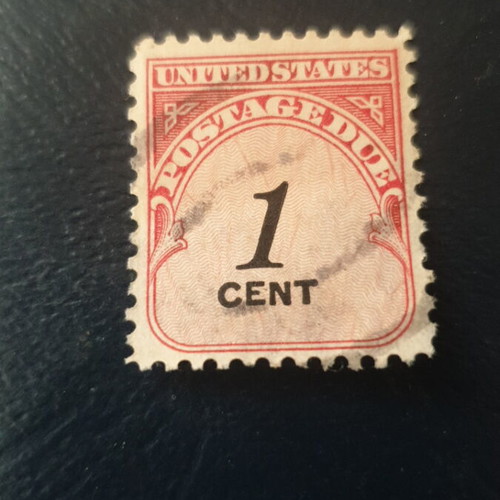 1959 US postage due stamps used, set of 6