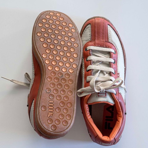 Fila sneakers like new, size 38, beige and orange