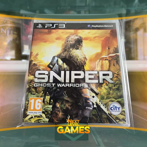 Sniper Ghost Warrior PlayStation 3 game like new