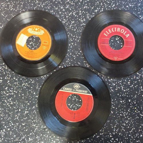 Vinyl records used, pack of 3