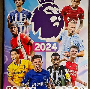 Premier League Panini 2024 stickers Album. 627/636st. Stucked inside.99%