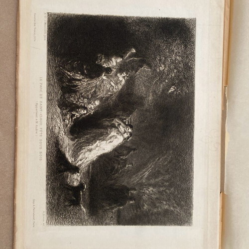 Collectible engraving used