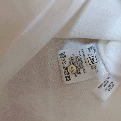 Laurel polo shirt S like new, white