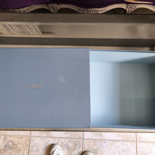 Amiri shoebox like new