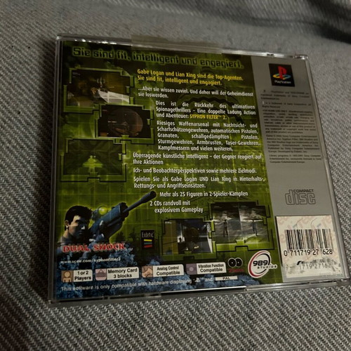 Syphon Filter 2 PlayStation (PS1) like new, complete German version