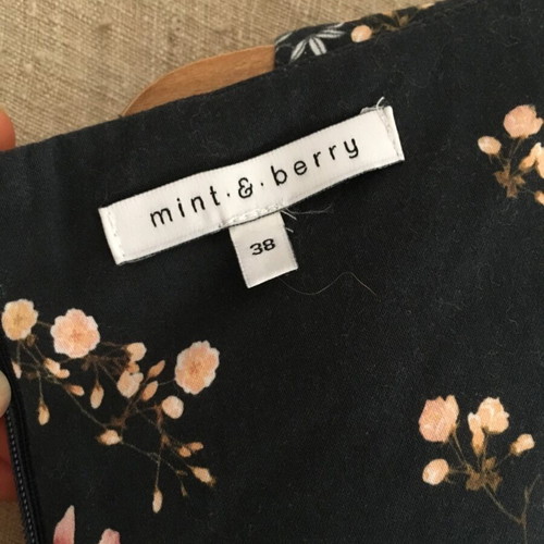 Mint & Berry romantic cotton dress, size 38/M
