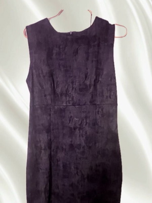 Fitted women's dress blue, like new, size M