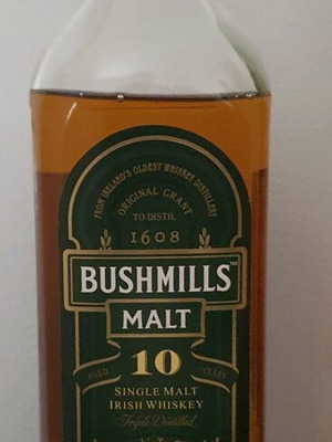 Bushmills Malt 10 Years Single Malt Irish Whiskey 1 λίτρο καινούργιο