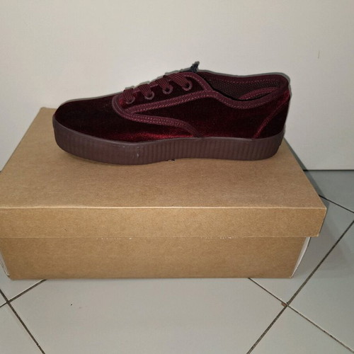 Pepe Jeans Hannah Velvet women's sneakers red new, size 37