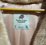 Pull & Bear fur size Small like new, beige