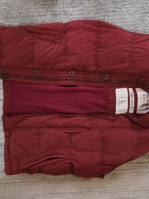 Ambercombie & Fitch Men’s Sleeveless Vest L Like New Dark Red