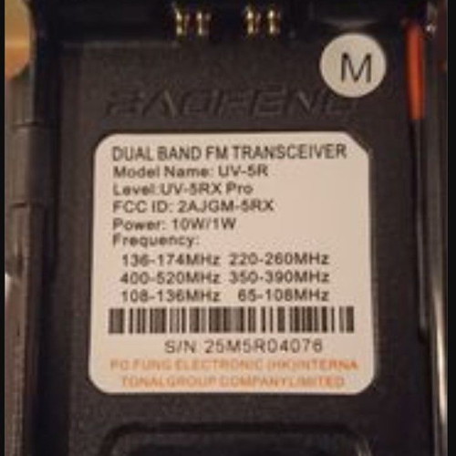 VHF/UHF/AIR Transceiver 10W new with wide frequency range