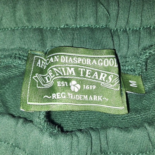 Denim Tears shorts new, white and green, size M