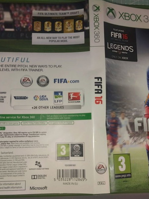 FIFA 16 Xbox 360 game