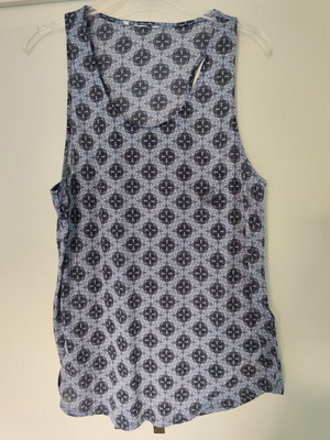 Blouse medium used, blue, size M
