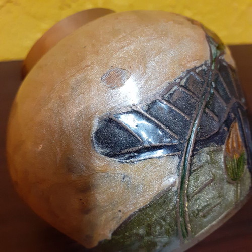 Indian art jar