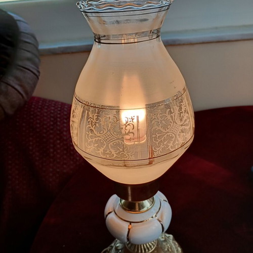 Table lamp used, height 0.36 m