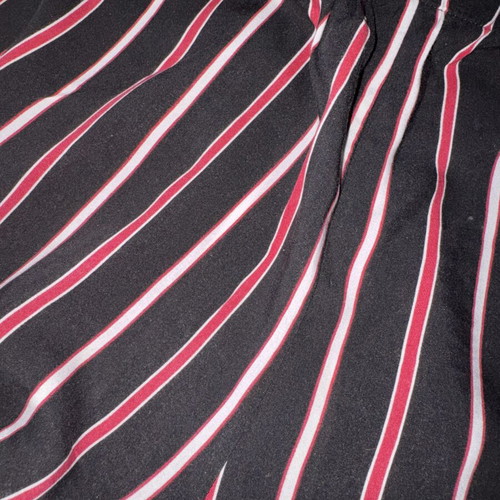 Anel women's shorts like new, black with vertical stripes, size L