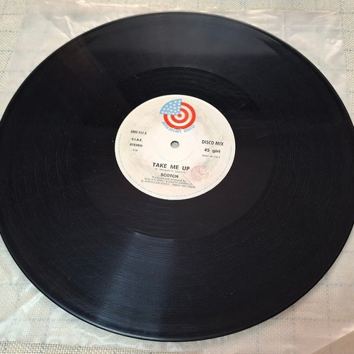 Scotch Take Me Up Man In The Man 12' vinyl used, electronic