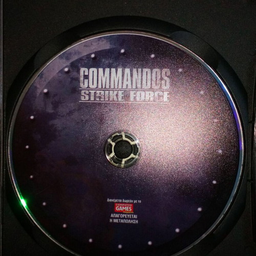 Commandos Strike Force PC DVD ROM like new, collectible edition