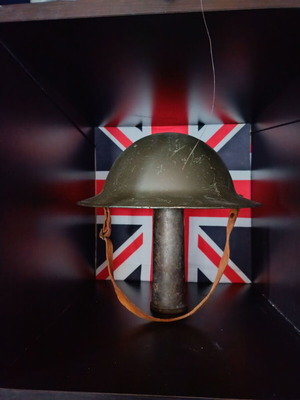 British World War II helmet like new